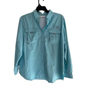 Columbia Light Blue Columbia Shirt